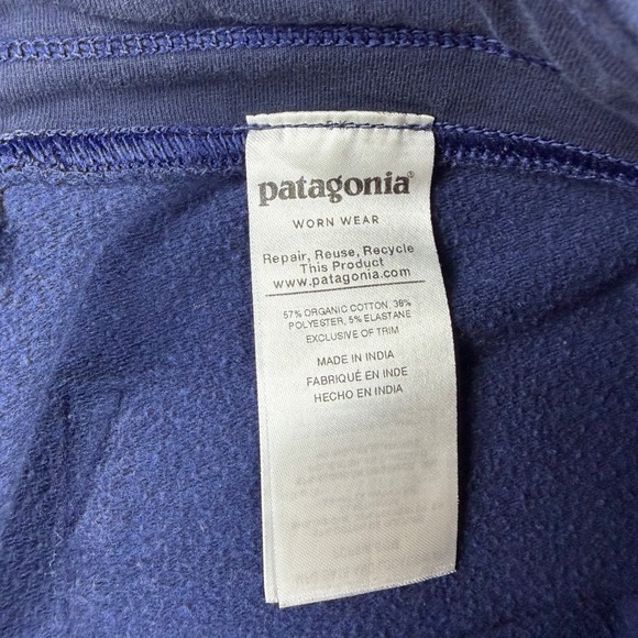 Patagonia Fleece Sweatpants Womens Small Blue - Picture 9 of 10